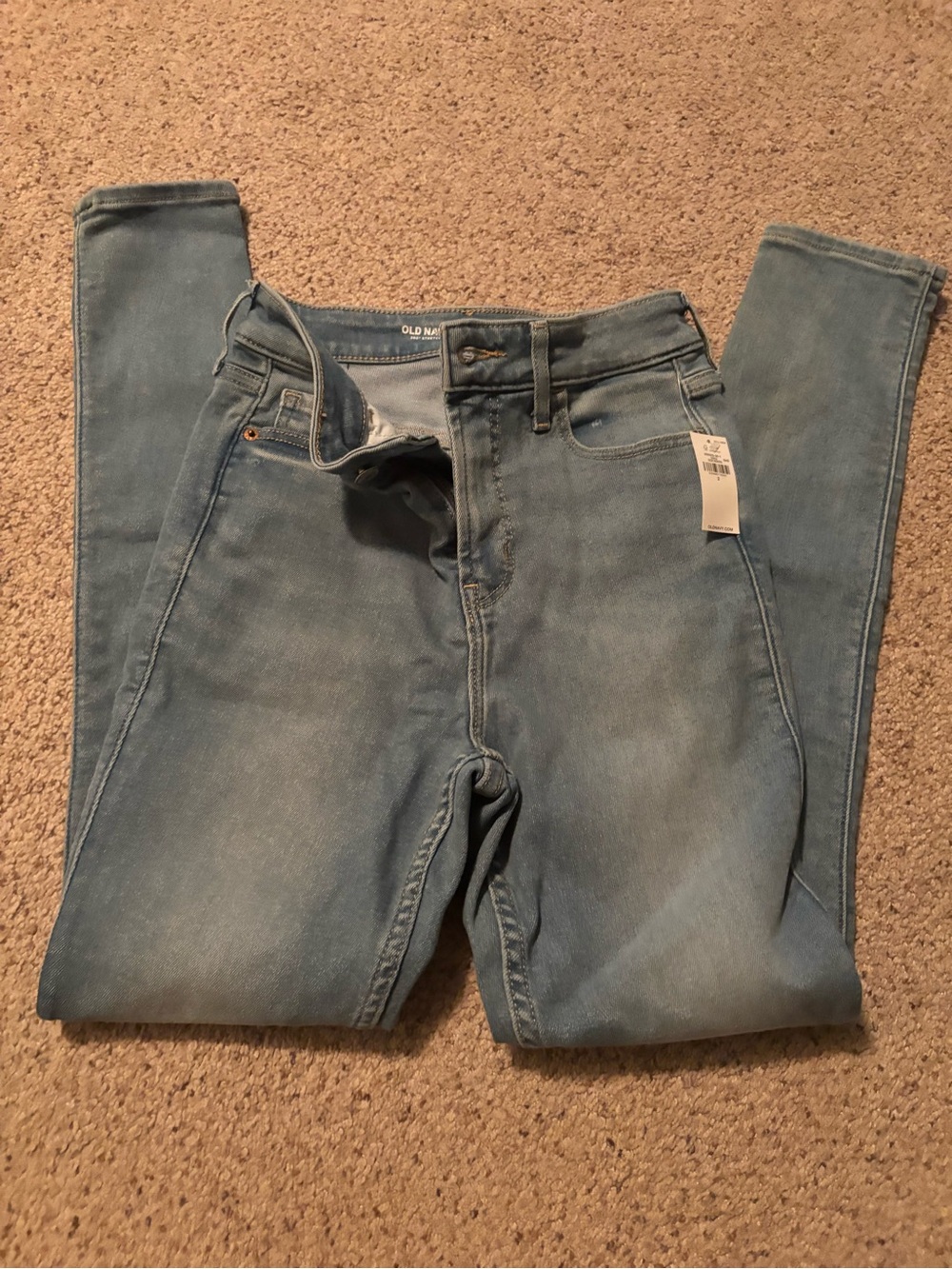 Old Navy Light Blue Skinny High-Rise Women's Jeans